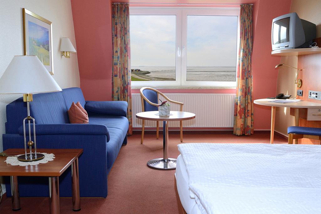 Strandhotel Dagebuell Direkt An Der Nordsee Экстерьер фото